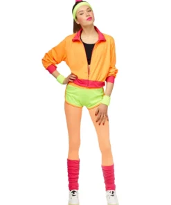 Combinaison Fit Girl Fluo - Taille 40
