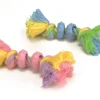 Corde coton anneau caoutchouc