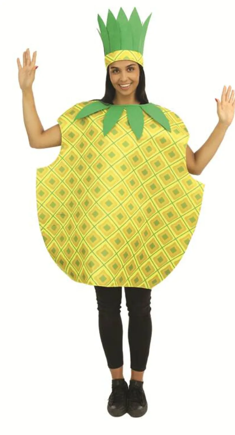 Costume adulte ananas - mousse - taille unique