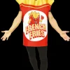 Costume adulte frites - mousse - taille unique