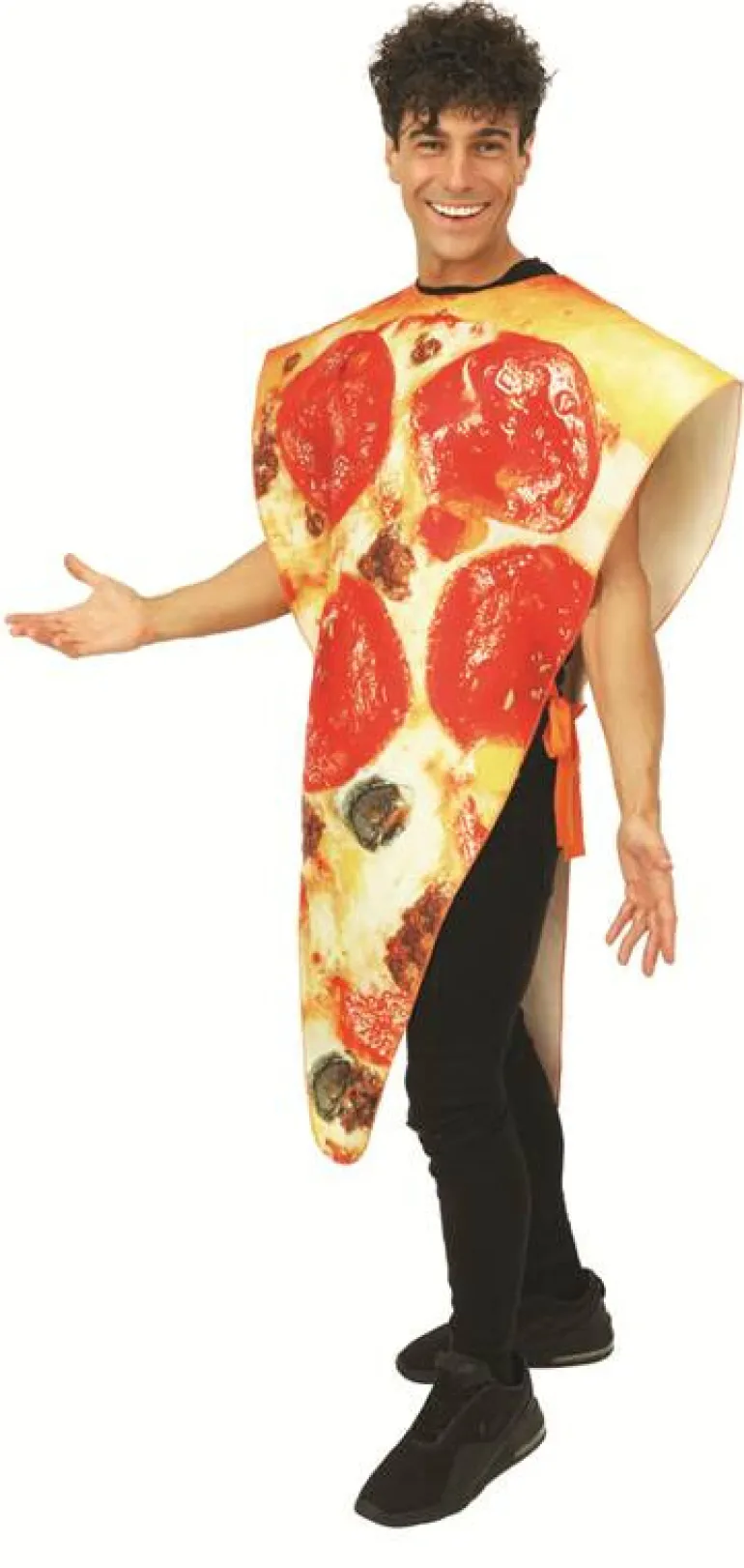 Costume adulte pizza - mousse - taille unique