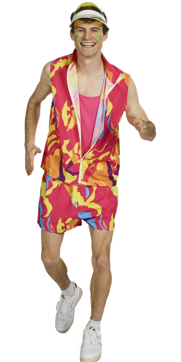 Costume fluo Beach Boy - Maat 54