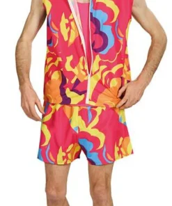 Costume fluo Beach Boy - Maat 52