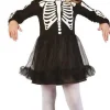 Costume squelette robe - 1-2 ans
