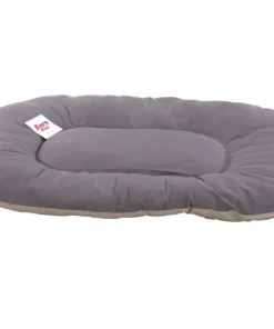 Coussin beige / gris 100 x 63 x 9,5 cm