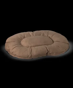 Coussin beige / gris 80 x 55 x 9 cm