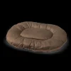 Coussin beige / gris 60 x 45 x 7,5 cm