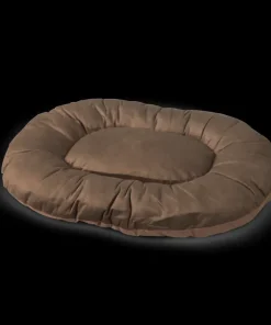 Coussin beige / gris 60 x 45 x 7,5 cm