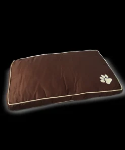 Coussin brun 90 x 59 x 8 cm