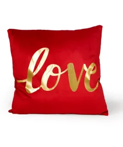 Coussin Love rouge