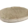 Coussin panier chien beige 73 x 56 cm
