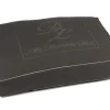 Coussin script gris 100 x 70 x 15 cm