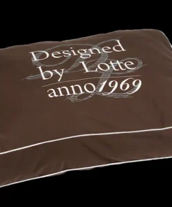 Coussin Serif brun 100 x 70 cm