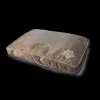 Coussin taupe 74 x 52 x 8 cm