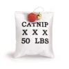 Coussinet de lin love catnip 10 cm