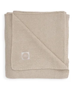 Couverture 75 x 100 cm Basic Knit Nougat