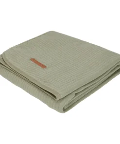 Couverture d’été pour berceau 70x100cm Pure Olive