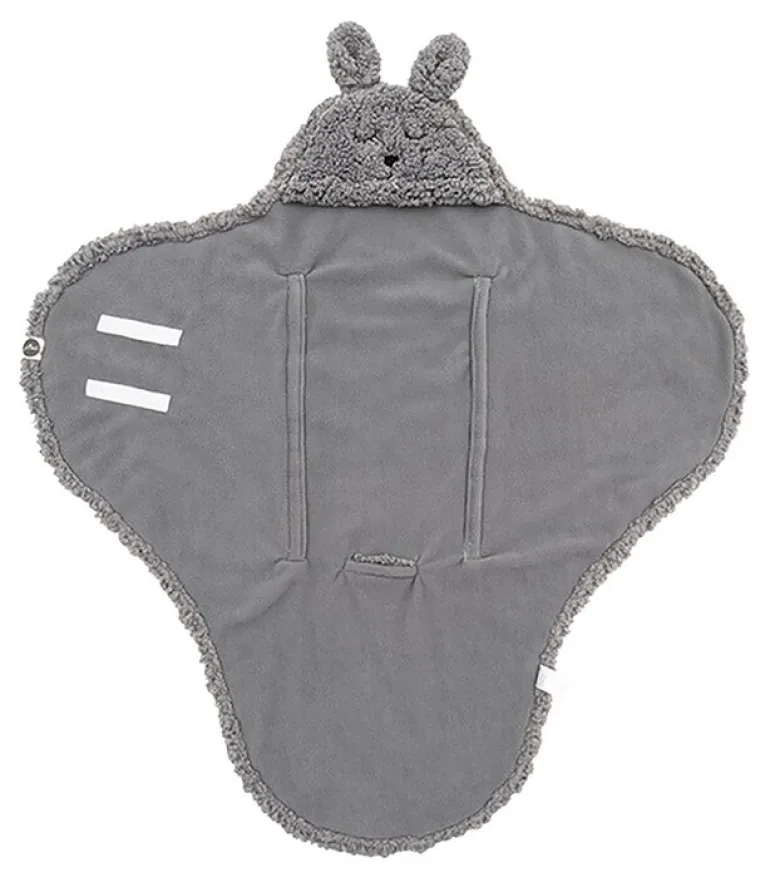 Couverture pour Bébé Bunny Storm grey