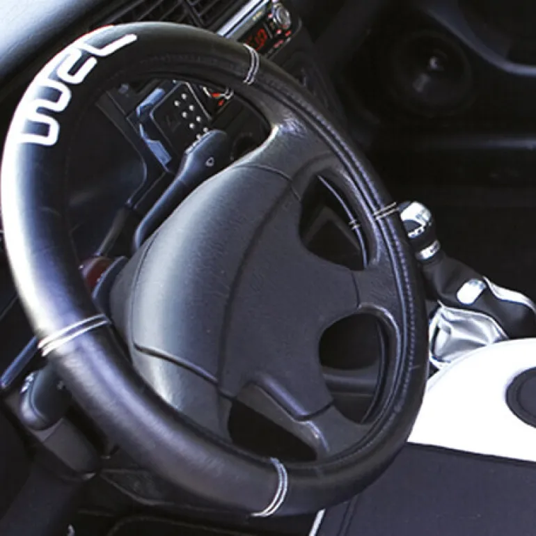 Couvre volant noir