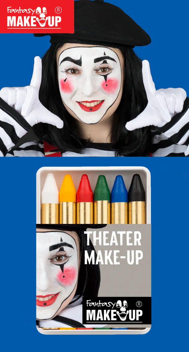 Crayons De Maquillage 6 Couleurs