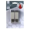 crochets inox porte 2 pieces