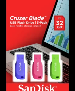 Cruzer Blade 32GB 3-pack
