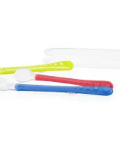 Cuillère longue en silicone douce - 6m+