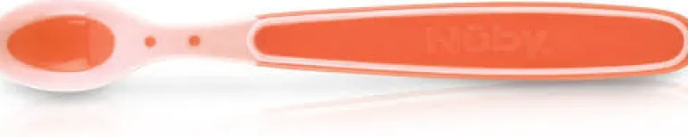 Cuillères thermosensibles patentées à bord doux - pink -3p - 3m+
