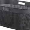 Curver Filo Panier à Linge - Gris Foncé - 45L