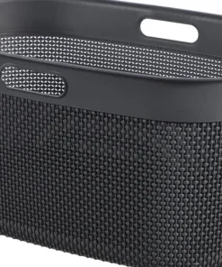 Curver Filo Panier à Linge - Gris Foncé - 45L