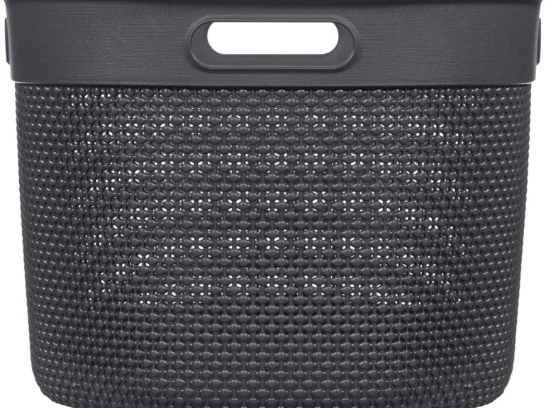 Curver Filo Panier à Linge - Gris Foncé - 45L