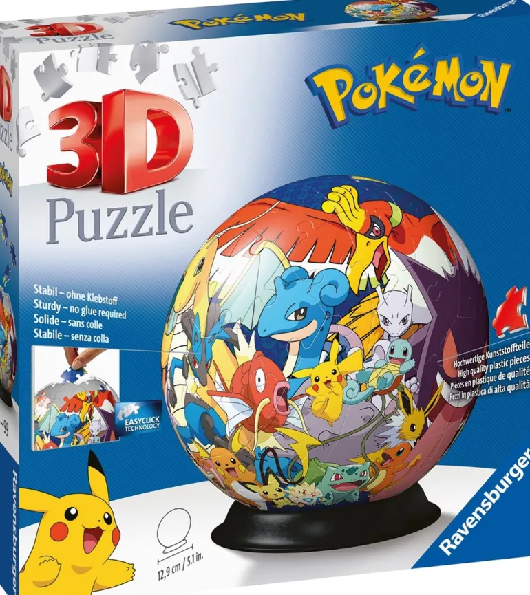 3D puzzle Pokémon 72 pièces