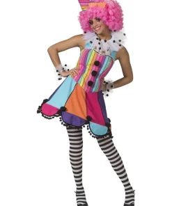 Déguisement Clown Arc-en-ciel - Taille 40/42