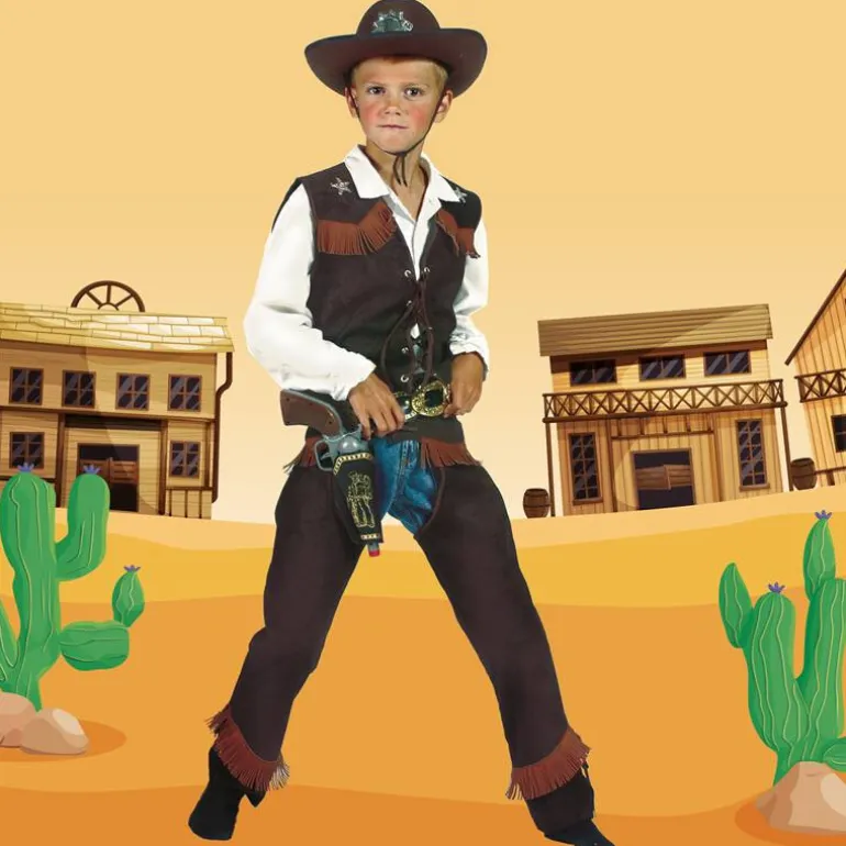 Déguisement Cow-boy Chaps - Taille 152