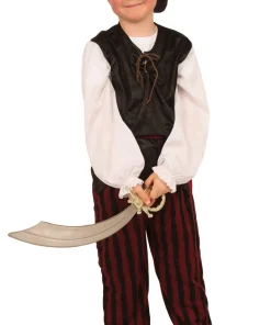 Déguisement de pirate avec cache-oeil - Taille 128