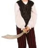 Déguisement de pirate avec cache-oeil - Taille 140