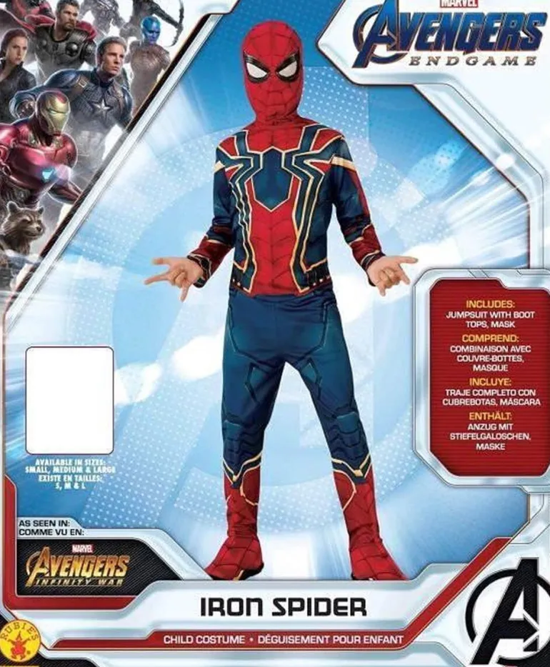 Déguisement enfant Avengers Iron Spider - Taille 128
