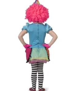 Déguisement enfant Clown arc-en-ciel Fille - Taille 116