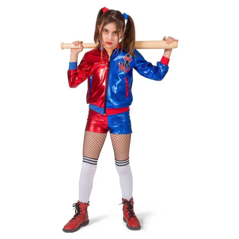Déguisement enfant Harley Quinn Fille - Taille 140