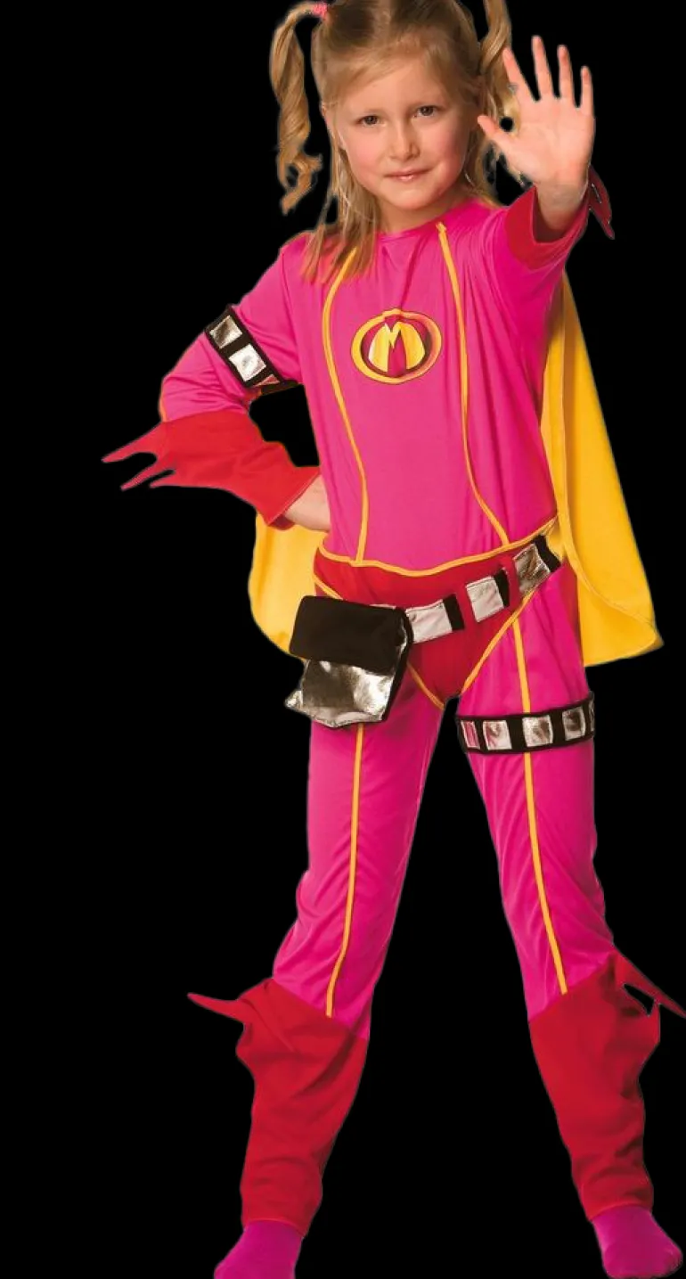 Déguisement enfant Mega Mindy avec cape - 3-5 ans