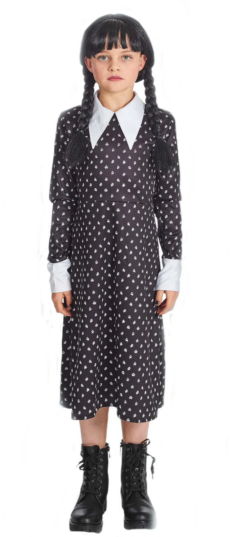 Déguisement Enfant Mercredi Addams - Taille 140