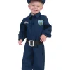 Déguisement Enfant Police Bleu - Taille 98