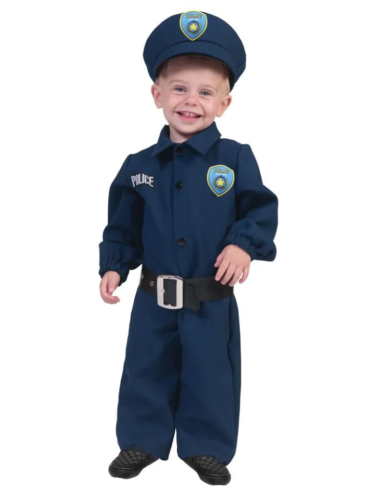 Déguisement Enfant Police Bleu - Taille 98
