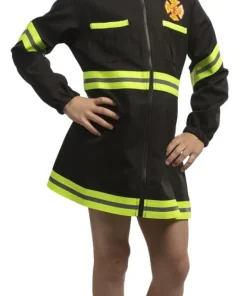 Déguisement Enfant Pompier Fille - Taille 152