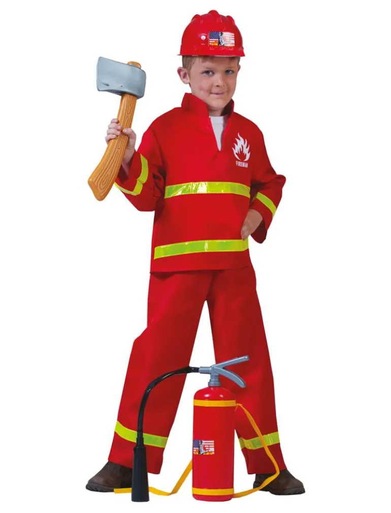 Déguisement enfant Sam le pompier - Taille 164