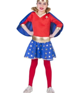 Déguisement enfant Super Girl - Taille 140