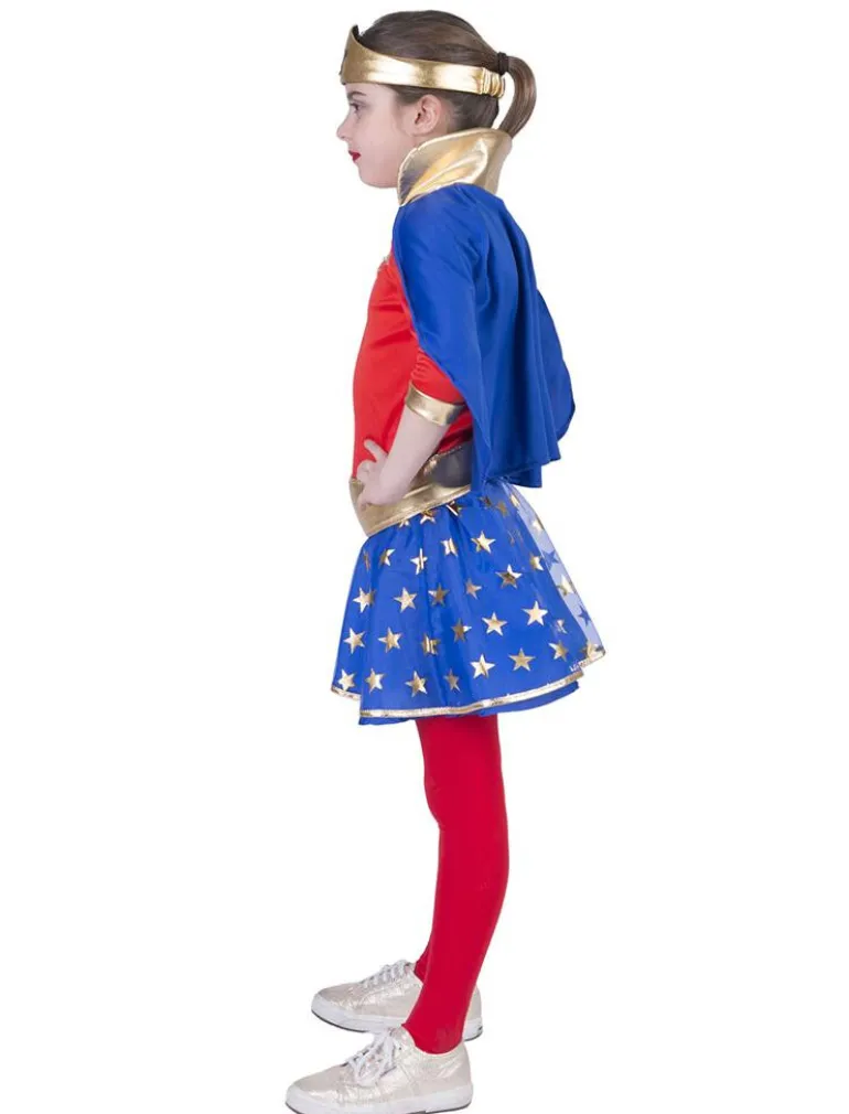 Déguisement enfant Super Girl - Taille 140