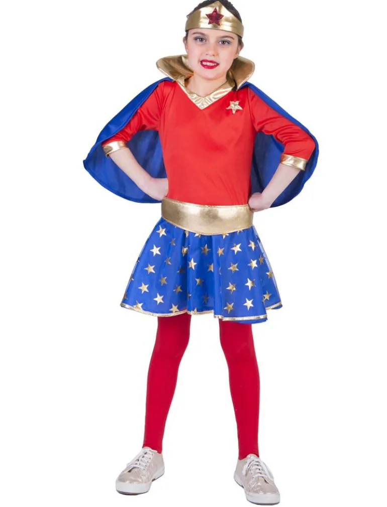 Déguisement enfant Super Girl - Taille 128