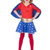Déguisement enfant Super Girl - Taille 152
