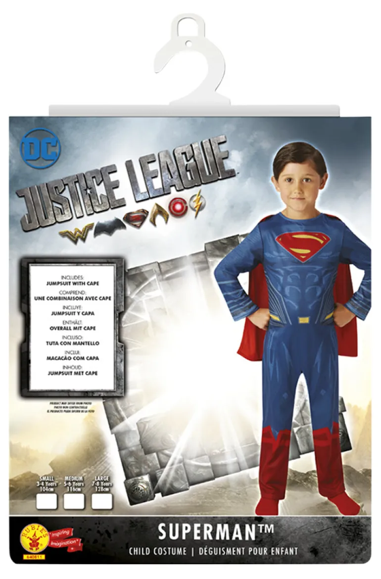 Déguisement enfant Superman Justice League - Taille 104
